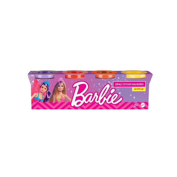 Barbie Simli Oyun Hamuru 4X100 Gr HHJ32