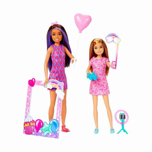 Barbie Skipper ve Stacie Doğum Günü Eğlencesi HKB12
