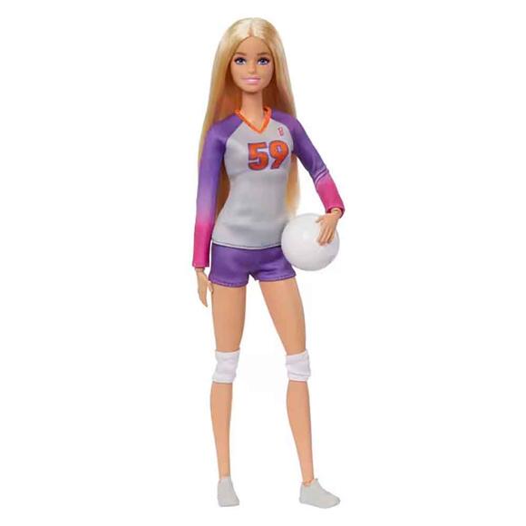 Barbie Sporcu Bebekler - Voleybolcu HKT72