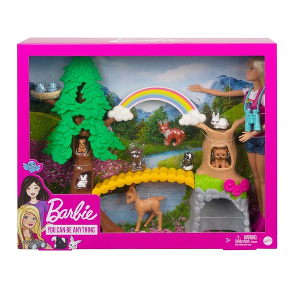 Barbie Tropikal Yaşam Rehberi Bebek ve Oyun Seti GTN60