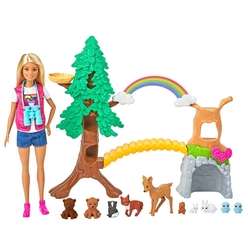 Barbie Tropikal Yaşam Rehberi Bebek ve Oyun Seti GTN60 - Thumbnail