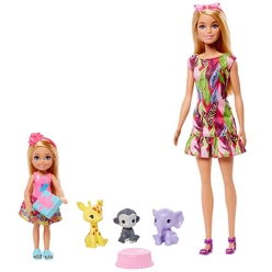 Barbie ve Chelsea Kayıp Doğum Günü Doğum Günü Oyun Seti GTM82 - Thumbnail