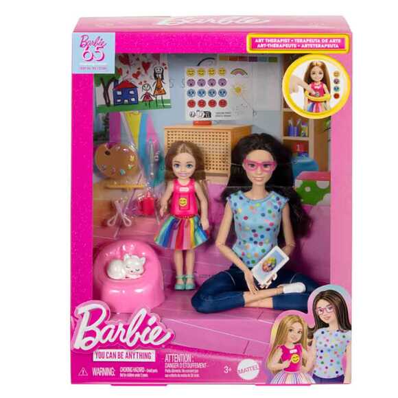 Barbie ve Chelsea Sanat Atölyesi Oyun Seti HRG48