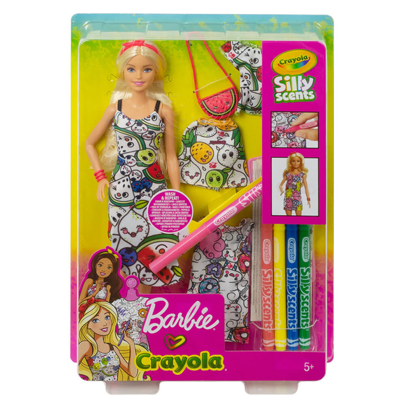 Barbie Ve Crayola Renkli Kıyafetler GGT44