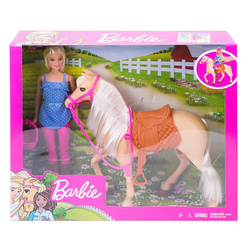 Barbie ve Güzel Atı Oyun Seti FXH13 - Thumbnail