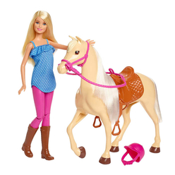 Barbie ve Güzel Atı Oyun Seti FXH13 - Thumbnail