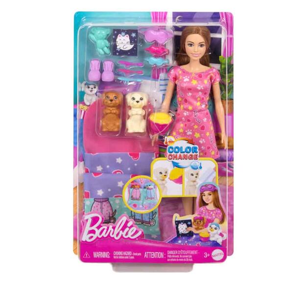 Barbie Ve Köpekçikleri Pijama Partisi HXN01