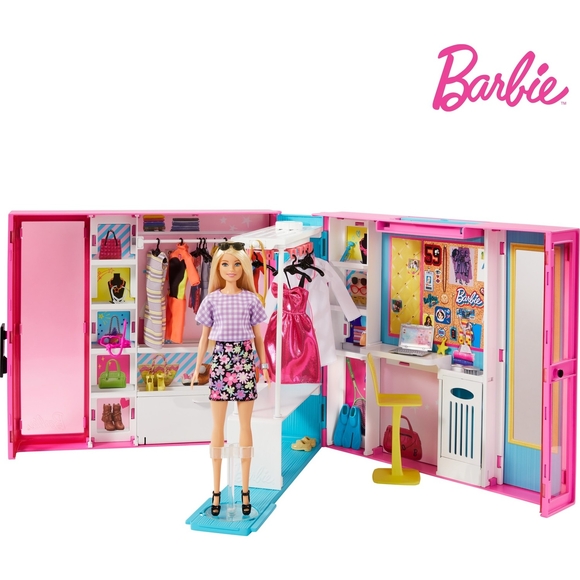 Barbie ve Rüya Dolabı Oyun Seti GBK10