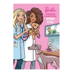 Barbie Veteriner Olabilirsin Boyama Kitabı - Thumbnail