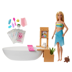 Barbie Wellness - Barbie’nin Spa Günü Oyun Seti GJN32 - Thumbnail