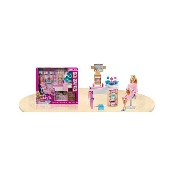 Barbie Wellness Yüz Bakımı Yapıyor Oyun Seti GJR84