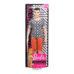 Barbie Yakışıklı Ken Bebekler (Fashionistas) DWK44 - Thumbnail