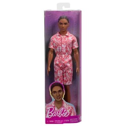 Mattel Barbie - Barbie Yakışıklı Ken Bebekler (Fashionistas) - Pembe Beyaz Takımlı HYT99