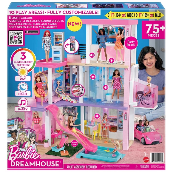 Barbie’nin Işıklı ve Sesli Rüya Evi GRG93