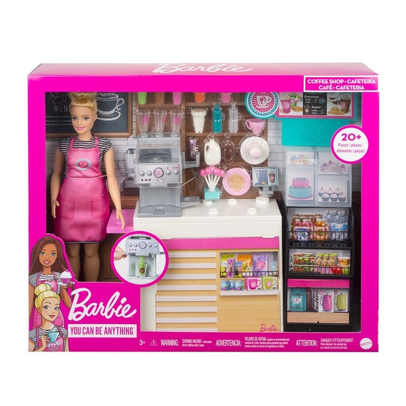 Barbie’nin Kahve Dükkanı Oyun Seti GMW03