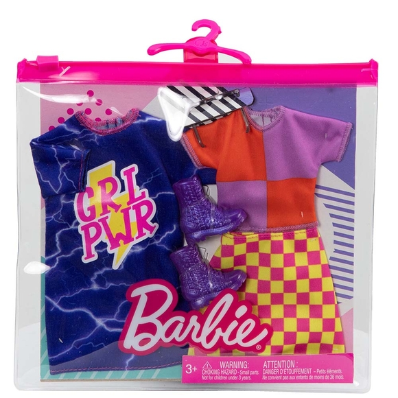Barbie’nin Kıyafet Koleksiyonu 2’li Paketler GWF04