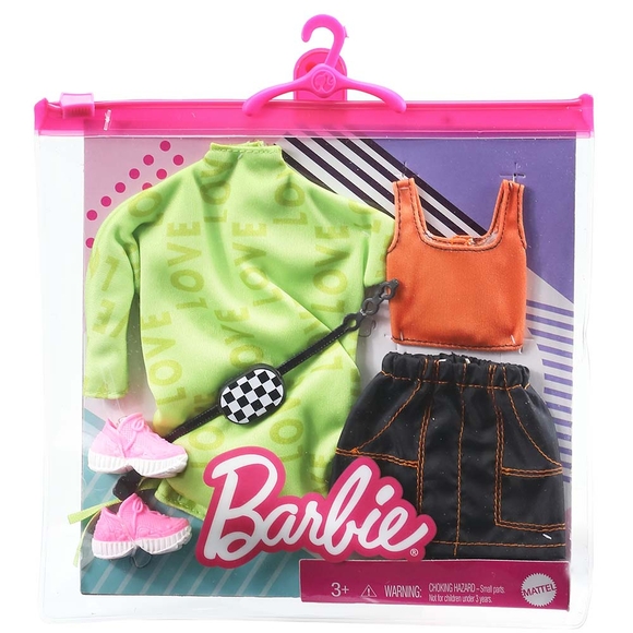 Barbie’nin Kıyafet Koleksiyonu 2’li Paketler GWF04