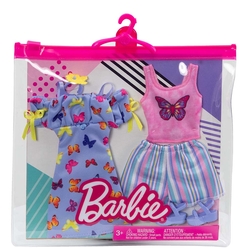 Barbie’nin Kıyafet Koleksiyonu 2’li Paketler GWF04 - Thumbnail