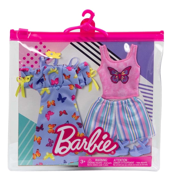 Barbie’nin Kıyafet Koleksiyonu 2’li Paketler GWF04