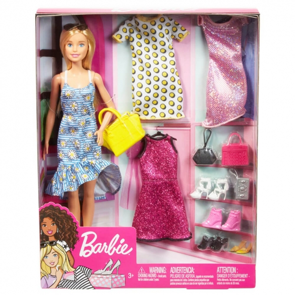 Barbie’nin Kıyafet Kombinleri Oyun Seti GDJ40