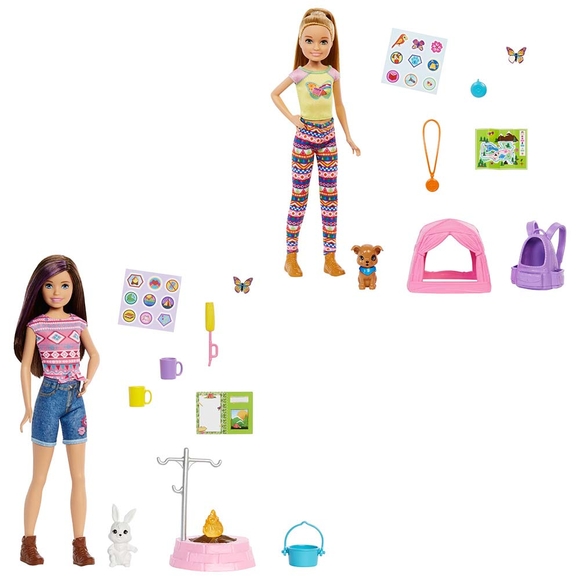 Barbie’nin Kız Kardeşleri Kampa Gidiyor Oyun Seti HDF69