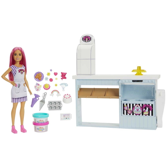 Barbie’nin Pasta Dükkanı Oyun Seti HGB73