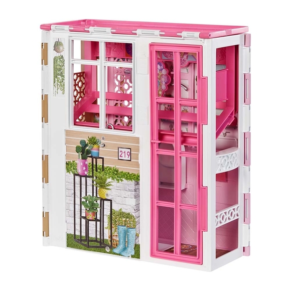 Barbie’nin Taşınabilir Portatif Evi HCD47