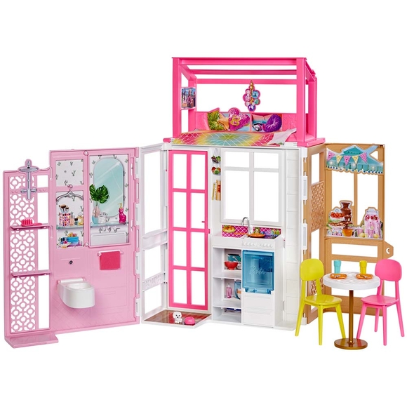 Barbie’nin Taşınabilir Portatif Evi HCD47