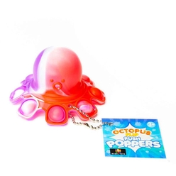 Başel Octopus Flip Push Poppers Stres Toys Fidget - Thumbnail