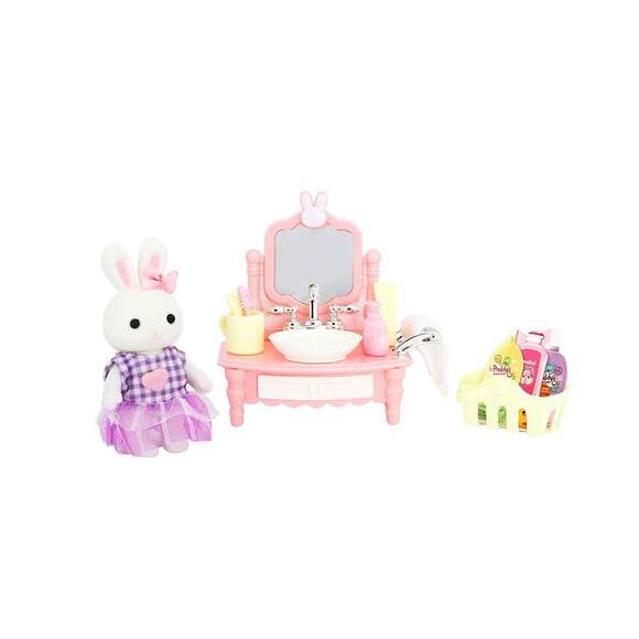 Bay Dreamy Mini Tavşan Aksesuarlı Lavabo Seti 6621-5