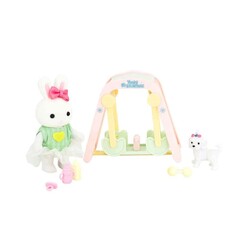 Bay Dreamy Mini Tavşan Aksesuarlı Pet Salıncak Seti 6621-2 - Thumbnail
