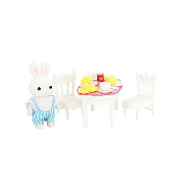 Bay Dreamy Mini Tavşan Aksesuarlı Yemek Masası Seti 6621-3