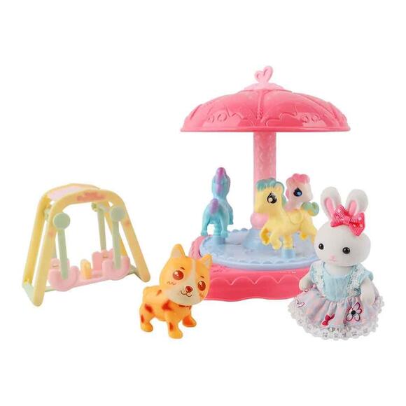 Bay Dreamy Mini Tavşan Atlıkarınca Eğlence Serisi 6659