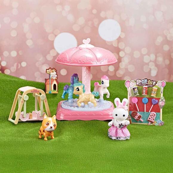 Bay Dreamy Mini Tavşan Atlıkarınca Eğlence Serisi 6659