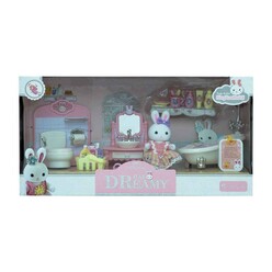 Bay Dreamy - Bay Dreamy Mini Tavşan Bebek Odası Oyun Seti 6618