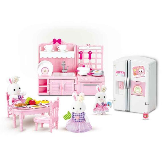 Bay Dreamy Mini Tavşan Büyük Mutfak Oyun Seti 6617