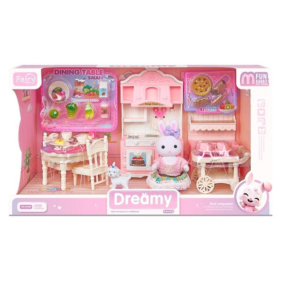 Bay Dreamy Mini Tavşan Büyük Muyfak Oyun Evi Seti 6719