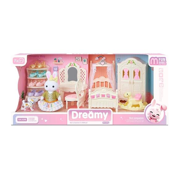 Bay Dreamy Mini Tavşan Büyük Yatak Odası Takımı 6717