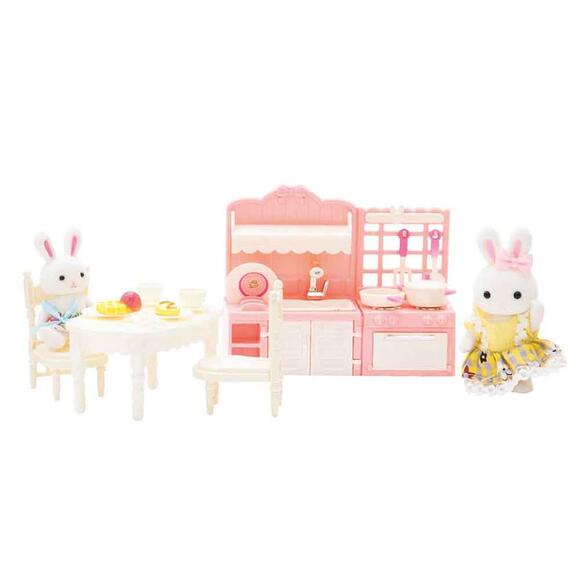 Bay Dreamy Mini Tavşan Çift Katlı Mutfak Oyun Seti 6626