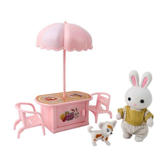 Bay Dreamy Mini Tavşan Döner Masa Eğlence Parkı 6655