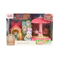 Bay Dreamy - Bay Dreamy Mini Tavşan Döner Salıncak Eğlence Par 6660