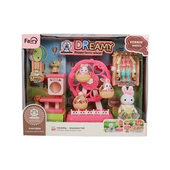 Bay Dreamy - Bay Dreamy Mini Tavşan Dönme Dolap Eğlence Parkı 6657