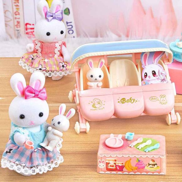 Bay Dreamy Mini Tavşan Eğlenceli Bebek Arabası Seti 6700