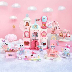 Bay Dreamy Mini Tavşan Kale Seti 6698 - Thumbnail