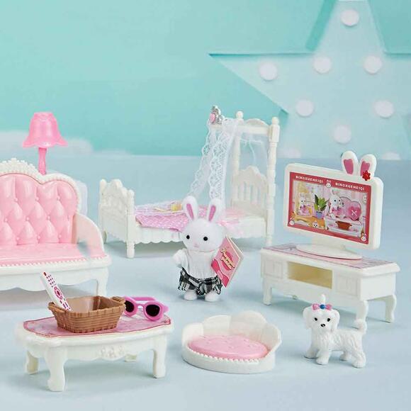 Bay Dreamy Mini Tavşan Yatak Odası Ve Salon Takım 6627