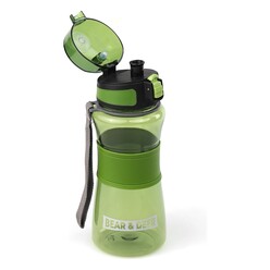 Bear Deer - Bear Deer Otomatik Kapak Silikon Kemerli Matara 830 Ml. (4 Asorti) (Pm-8429) BD-MT0029