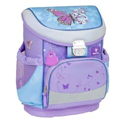Belmil 405-33/AG Ergonomik Okul Çantası Purple Blue Butterfly - Thumbnail