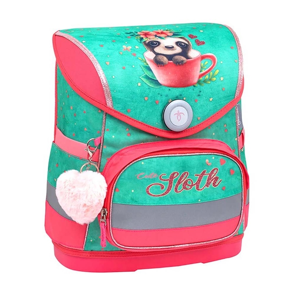 Belmil 405-41 Cute Sloth Mıknatıslı Ortopedik Okul Çantası