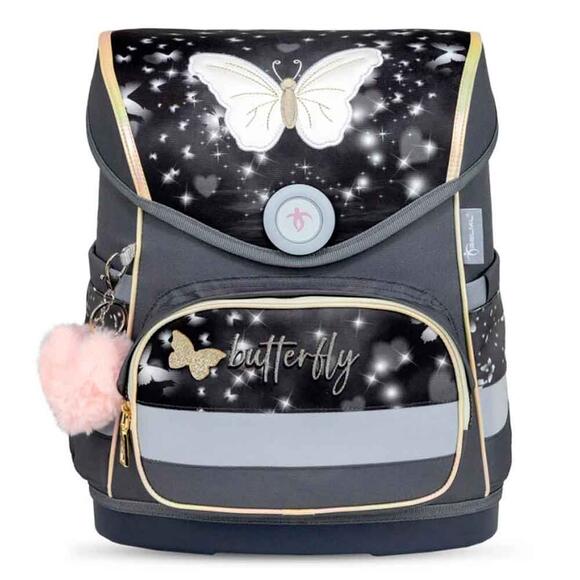 Belmil 405-41/AG Ergonomik Mıknatıslı Okul Çantası Amazing Butterfly 