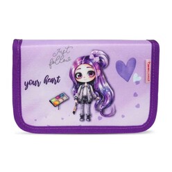 Belmil Dolu Kalem Kutusu Purple Hair Girl 335-72     - Thumbnail